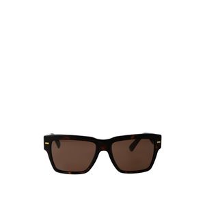 Dolce & Gabbana Brown Square-Frame Tinted Sunglasses for men