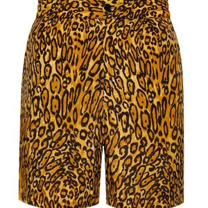 Moschino Yellow Pattern Shorts for men