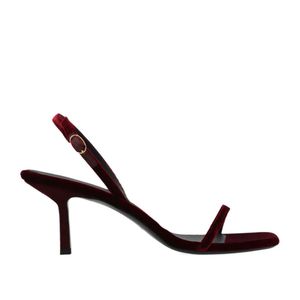 Neous Metallic Noqui Heeled Sandals