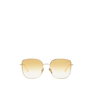 Isabel Marant Metallic Metal Rectangular Frame Sunglasses