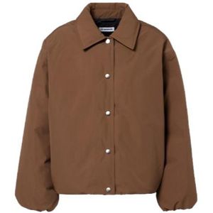 Jil Sander Brown Techincal Down Jacket