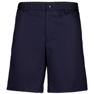 AMI Blue Ami Elasticated-Waist Shorts for men