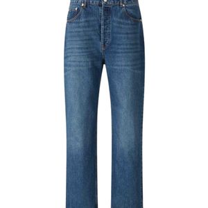 Officine Generale Blue Officine Générale Straight-Leg Jeans for men