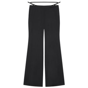 Givenchy Black Voyou Flare Tailored Pants