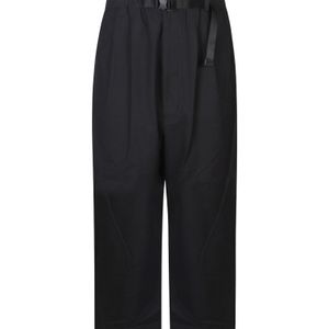Comme des Garçons Black Comme Des Garçons Homme Belted Loose Fit Trousers for men