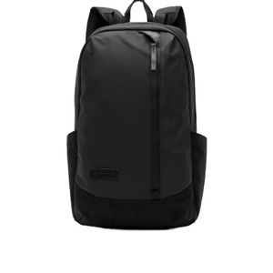 Master Piece Black Logo Backpack for men