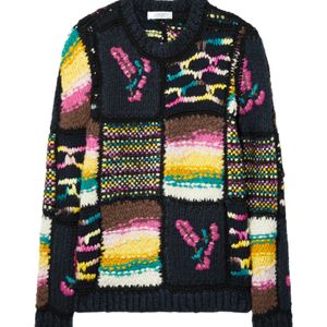 Gabriela Hearst Black Long-Sleeved Sweater