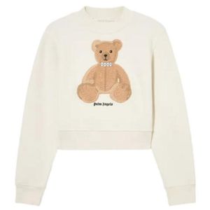 Palm Angels White Bear Fitted Sweatshirt