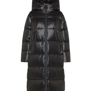 Peuterey Black Selectric Hooded Puffer Jacket