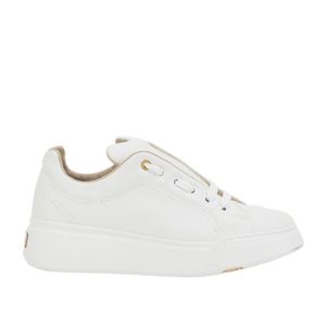 Max Mara White Lace-Up Sneakers
