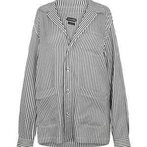 Tom Ford Grey Long Sleeve Printed Shirt