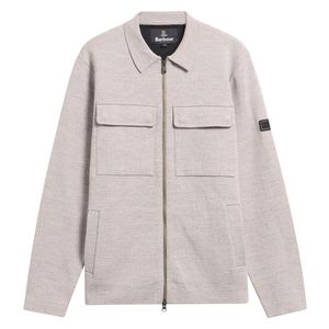 Barbour Natural Collared Zipup Knit Jacket for men