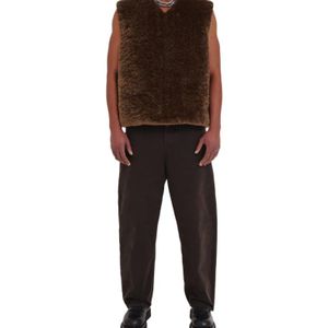 DARKPARK Black Ray Chain-Detailed Trousers for men