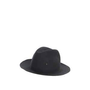 SUPERDUPER Black Felt Hat for men