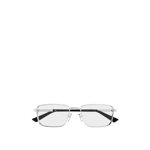 Gucci White Eyewear Rectangular Frame Glasses for men