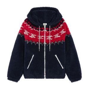 Céline Blue Hooded Jacket for men