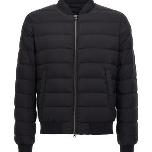Herno Blue Zip-Up Down Jacket for men