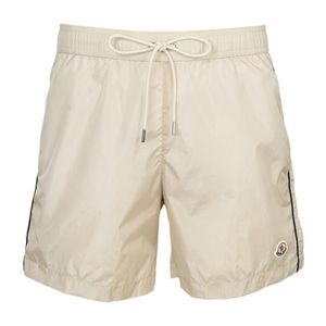 Moncler Natural Drawstring Swim Trunks for men