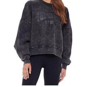 The Upside Blue Long-Sleeved Sweatshirt