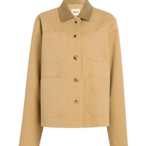 Khaite Natural Collared Casual Jacket