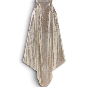Stella McCartney White Chainmail Halterneck Top