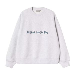 Carhartt White No Play Sweatshirt for men