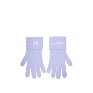 Givenchy White Pattern Gloves for men