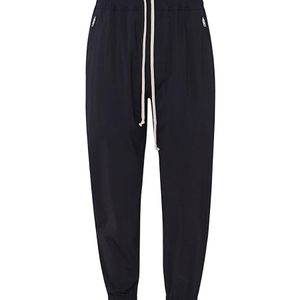 Rick Owens Blue Drawstring Track Pants for men