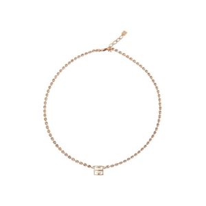 Givenchy Metallic 4G Crystal-Embellished Necklace