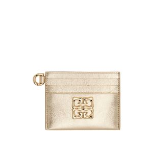 Givenchy Natural 4G-Logo Leather Cardholder