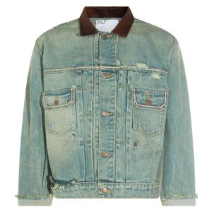 Paly Hollywood Green Buffalo 66 Denim Jacket for men
