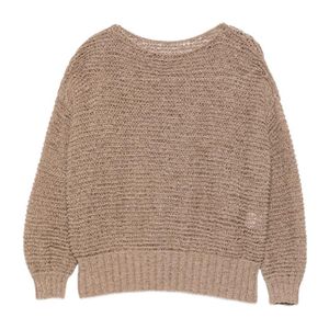 Baserange Natural Long-Sleeved Knitwear