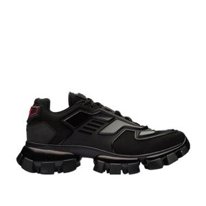 Prada Black Cloudbust Thunder Technical Fabric Sneakers for men