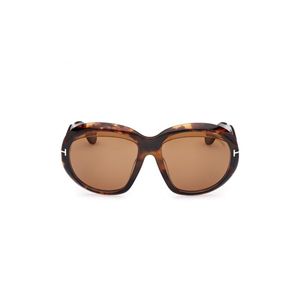 Tom Ford Brown Eyewear Round-Frame Sunglasses