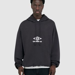 Umbro Blue X Slam Jam Og Logo Mask Hoodie (Washed for men