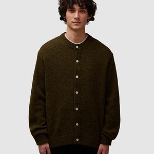 Noah NYC Brown Shetland Cardigan for men