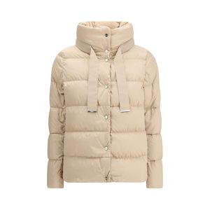 Herno Natural Multicolor Polyester Coat