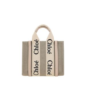 Chloé Metallic Chlo Woody Tote Bag