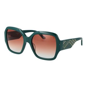 MARCIANO BY GUESS Blue Turquoise Acetate Sunglasses