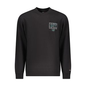 Tommy Hilfiger Black Cotton Men Sweatshirt for men