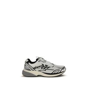 Amiri White Calf Leather Bos Taurus Athletic Sneakers for men