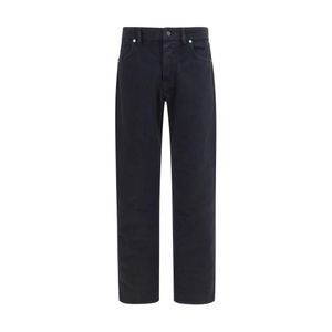 Stone Island Blue Black Cotton Straight for men
