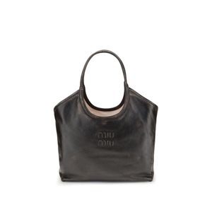 Miu Miu Black Ivy Tote Bag