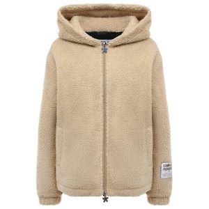 Comme Des Fuckdown Natural Beige Polyester Jackets & Coat