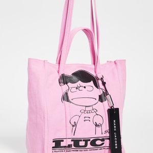 Marc Jacobs Peanuts Edition ピンク The Mini Tag トート