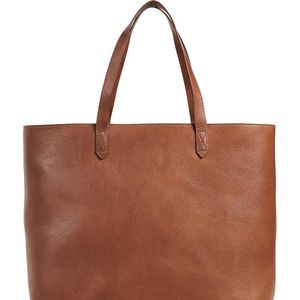 Madewell Brown The Zip-top Transport Tote