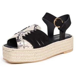 Ulla Johnson Black Elsa Espadrilles