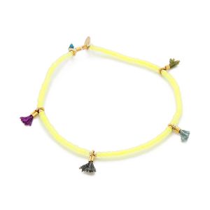 Shashi Green Neon Lilu Bracelet