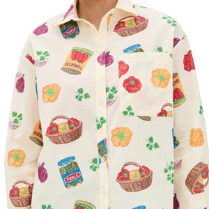 Bailey Rose Printed Button Down Shirt