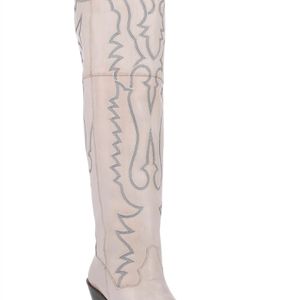 Dan Post White Loverly Leather Boot